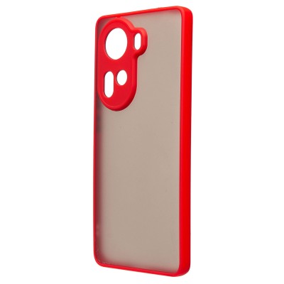 Чехол-накладка для OPPO Reno 11 (красный) - PC041 Чехол-накладка для OPPO Reno 11 (красный) - PC041