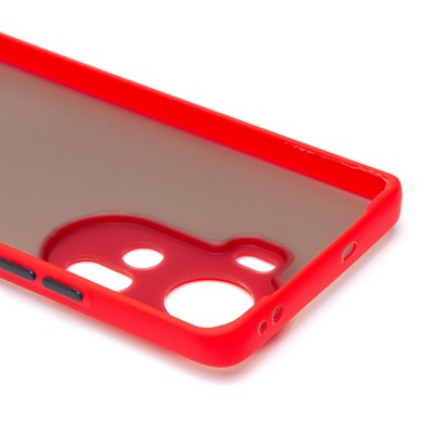 Чехол-накладка для OPPO Reno 11 (красный) - PC041 Чехол-накладка для OPPO Reno 11 (красный) - PC041