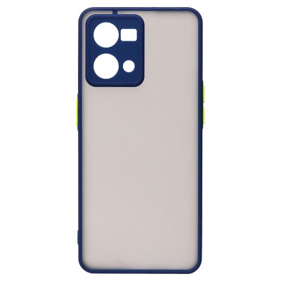Чехол-накладка для OPPO Reno 7 (темно-синий) - PC041