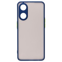 Чехол-накладка для OPPO Reno8 T 4G (темно-синий) - PC041