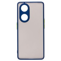 Чехол-накладка для OPPO Reno8 T 5G (темно-синий) - PC041