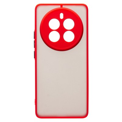 Чехол-накладка для Realme 12 Pro + (красный) - PC041