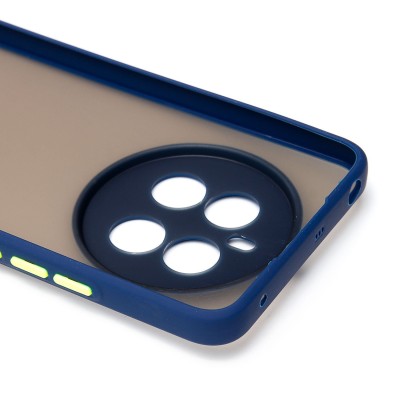 Чехол-накладка для Realme 12+ 5G (темно-синий) - PC041 Чехол-накладка для Realme 12+ 5G (темно-синий) - PC041