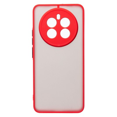 Чехол-накладка для Realme 12+ 5G (красный) - PC041 Чехол-накладка для Realme 12+ 5G (красный) - PC041