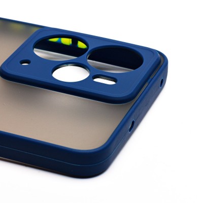 Чехол-накладка для Realme 14 5G Global (темно-синий) - PC041