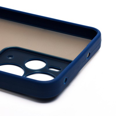 Чехол-накладка для Realme 14 5G Global (темно-синий) - PC041