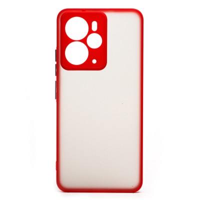 Чехол-накладка для Realme 14 5G Global (красный) - PC041 Чехол-накладка для Realme 14 5G Global (красный) - PC041
