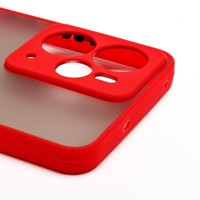 Чехол-накладка для Realme 14 5G Global (красный) - PC041