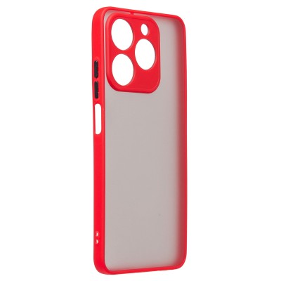 Чехол-накладка для Realme C61 4G Global (красный) - PC041
