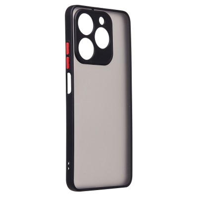 Чехол-накладка для Realme C63 4G (черный) - PC041