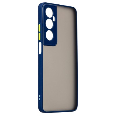 Чехол-накладка для Realme C65 (темно-синий) - PC041
