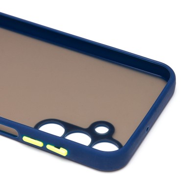 Чехол-накладка для Samsung Galaxy A15 5G (темно-синий) - PC041