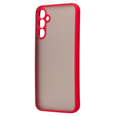 Чехол-накладка для Samsung Galaxy A34 (красный/черный) - PC041