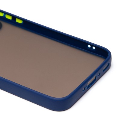 Чехол-накладка для Samsung Galaxy A35 (темно-синий) - PC041