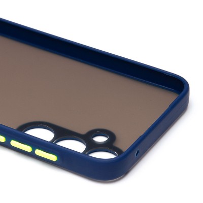 Чехол-накладка для Samsung Galaxy A35 (темно-синий) - PC041