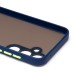 Чехол-накладка для Samsung Galaxy A35 (темно-синий) - PC041