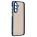 Чехол-накладка для Samsung Galaxy A36 5G (темно-синий) - PC041