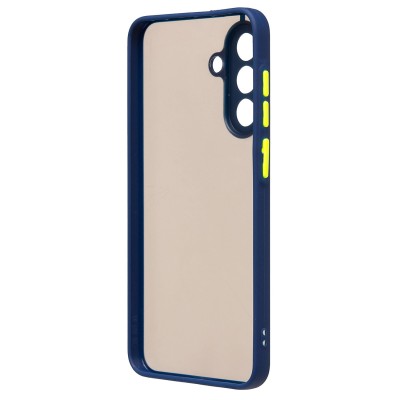 Чехол-накладка для Samsung Galaxy A36 5G (темно-синий) - PC041