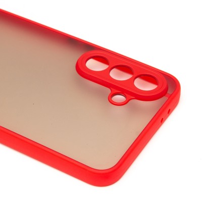 Чехол-накладка для Samsung Galaxy A36 5G (красный) - PC041