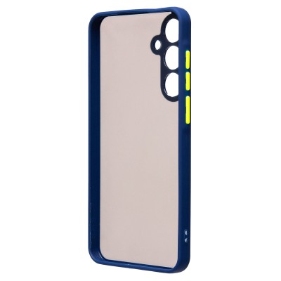 Чехол-накладка для Samsung Galaxy A55 (темно-синий) - PC041 Чехол-накладка для Samsung Galaxy A55 (темно-синий) - PC041