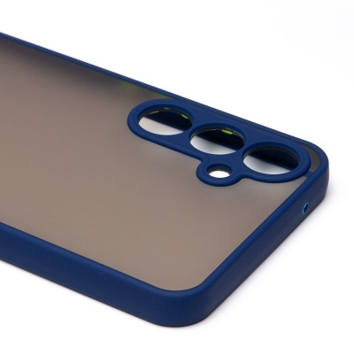 Чехол-накладка для Samsung Galaxy A55 (темно-синий) - PC041 Чехол-накладка для Samsung Galaxy A55 (темно-синий) - PC041