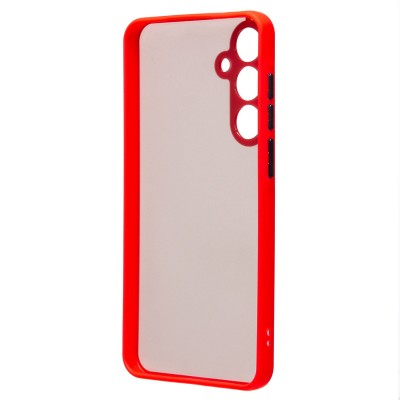 Чехол-накладка для Samsung Galaxy A55 (красный) - PC041 Чехол-накладка для Samsung Galaxy A55 (красный) - PC041