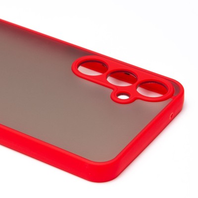 Чехол-накладка для Samsung Galaxy A55 (красный) - PC041 Чехол-накладка для Samsung Galaxy A55 (красный) - PC041