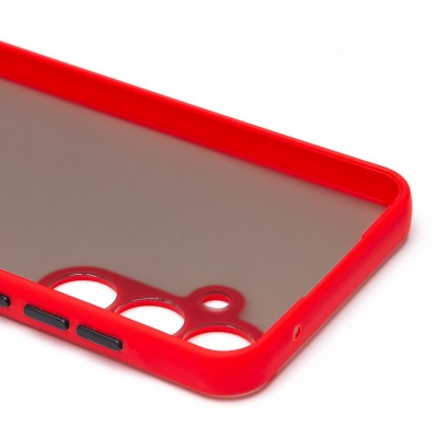 Чехол-накладка для Samsung Galaxy A55 (красный) - PC041 Чехол-накладка для Samsung Galaxy A55 (красный) - PC041