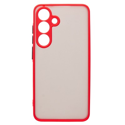 Чехол-накладка для Samsung Galaxy S24 (красный) - PC041