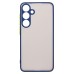 Чехол-накладка для Samsung Galaxy S24+ (темно-синий) - PC041