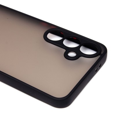 Чехол-накладка для Samsung Galaxy S24FE (черный) - PC041