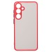 Чехол-накладка для Samsung Galaxy S24FE (красный) - PC041