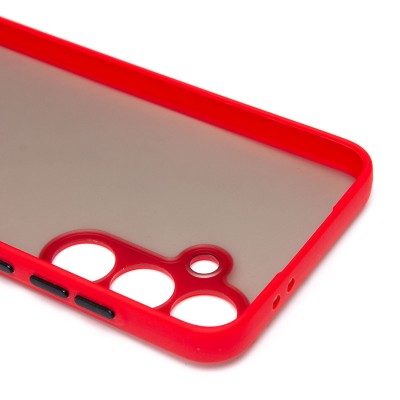 Чехол-накладка для Samsung Galaxy S24FE (красный) - PC041 Чехол-накладка для Samsung Galaxy S24FE (красный) - PC041