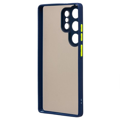 Чехол-накладка для Samsung Galaxy S25 Ultra (темно-синий) - PC041