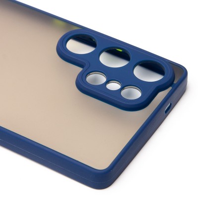 Чехол-накладка для Samsung Galaxy S25 Ultra (темно-синий) - PC041