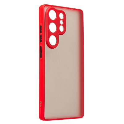 Чехол-накладка для Samsung Galaxy S25 Ultra (красный) - PC041