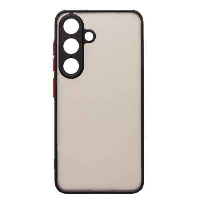 Чехол-накладка для Samsung Galaxy S25 (черный) - PC041 Чехол-накладка для Samsung Galaxy S25 (черный) - PC041