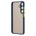 Чехол-накладка для Samsung Galaxy S25 (темно-синий) - PC041