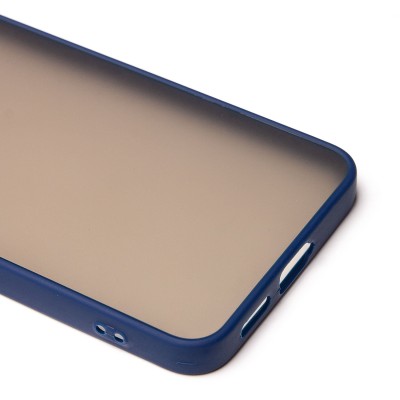 Чехол-накладка для Samsung Galaxy S25 (темно-синий) - PC041