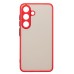 Чехол-накладка для Samsung Galaxy S25 (красный) - PC041