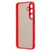 Чехол-накладка для Samsung Galaxy S25 (красный) - PC041