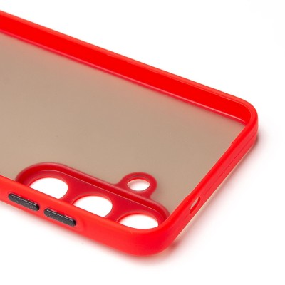 Чехол-накладка для Samsung Galaxy S25 (красный) - PC041