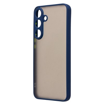 Чехол-накладка для Samsung Galaxy S25+ (темно-синий) - PC041