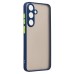 Чехол-накладка для Samsung Galaxy S25+ (темно-синий) - PC041