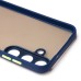 Чехол-накладка для Samsung Galaxy S25+ (темно-синий) - PC041