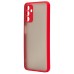 Чехол-накладка для Samsung A047 Galaxy A04s (красный/черный) - PC041
