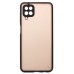 Чехол-накладка для Samsung A125 Galaxy A12 (черный/черный) - PC041