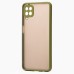 Чехол-накладка для Samsung A125 Galaxy A12 (зеленый/черный) - PC041 Чехол-накладка для Samsung A125 Galaxy A12 (зеленый/черный) - PC041
