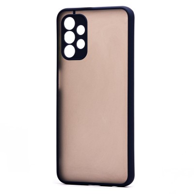 Чехол-накладка для Samsung A135 Galaxy A13 4G (синий/черный) - PC041