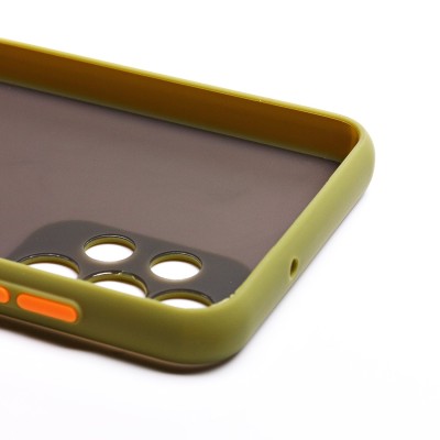 Чехол-накладка для Samsung A135 Galaxy A13 4G (зеленый/черный) - PC041 Чехол-накладка для Samsung A135 Galaxy A13 4G (зеленый/черный) - PC041